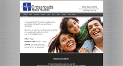 Desktop Screenshot of crossroadsfamilypractice.ca
